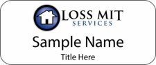 (image for) Loss Mit Services Standard White badge