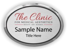 (image for) The Clinic for Medical Aesthetics Oval Executive Silver badge