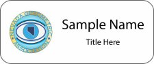 (image for) Nevada Optometric Association Standard White badge