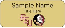 (image for) Florida State University Standard Gold badge
