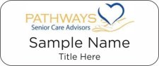 (image for) Pathways Senior Care Advisors Standard White badge