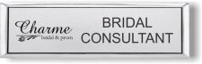 (image for) Charme Bridal & Prom - Small Executive Silver badge