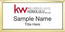 (image for) Keller Williams Honolulu Executive Gold Other badge