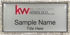 (image for) Keller Williams Honolulu Bling Silver badge