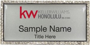 (image for) Keller Williams Honolulu Bling Silver badge