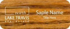 (image for) North Lake Travis Real Estate Standard Zebrawood Square Corner badge