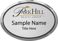 (image for) Park Hill Realty Group Oval Executive Silver badge
