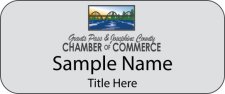 (image for) Grants Pass Chamber of Commerce Standard Silver badge