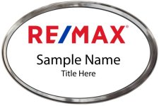 (image for) RE/MAX REAL ESTATE CENTER Oval Prestige Polished badge
