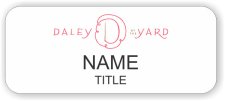 (image for) daley by the yard Standard White badge