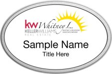 (image for) Keller Williams - Whitney L. Oval Prestige Pebbled badge