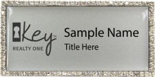 (image for) Key Realty One Bling Silver badge