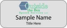 (image for) Outside the Box Speech Services, LLC Standard Silver badge