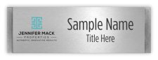 (image for) Jennifer Mack Properties Small Meridian Silver badge
