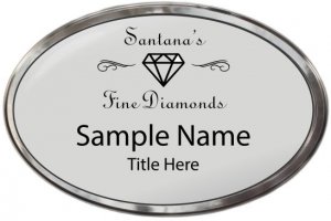 (image for) SANTANA\'S FINE DIAMONDS LLC Oval Prestige Polished badge