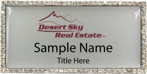 (image for) Desert Sky Real Estate, LLC Bling Silver badge