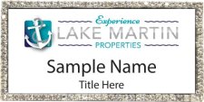 (image for) Experience Lake Martin Properties Bling Silver Other badge