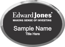 (image for) Edward Jones Oval Executive Silver Other badge