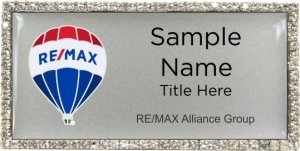 (image for) ReMax Alliance Group Bling Silver badge