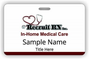 (image for) Recruit RN, Inc. ID Horizontal badge