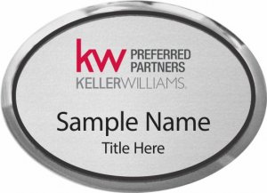 (image for) Keller Williams Preferred Partners Oval Executive Silver Other badge