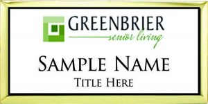 (image for) Greenbrier Senior Living Executive Gold Other badge