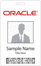 (image for) Oracle Barcode ID Vertical badge