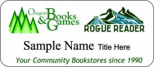 (image for) Oregon Books & Games Custom Badge badge