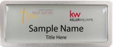 (image for) Keller Williams - Torres Monreal Prestige Satin Anodized badge