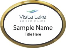 (image for) Vista Lake Oval Executive Gold Other badge