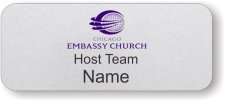 (image for) Chicago Embassy Church Standard Silver Badge (Host)