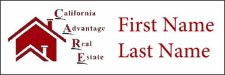 (image for) California Advantage Real Estate Standard White badge