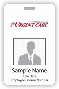 (image for) Cypress Urgent Care Photo ID Vertical badge