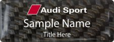 (image for) Audi Sport Carbon Badge badge