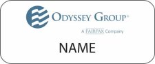 (image for) Odyssey Group Standard White badge - No Title