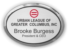(image for) Urban League of Greater Columbus Oval Executive Silver Other badge