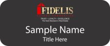 (image for) FIDELIS REALTY SALVAS PROP Standard Black badge