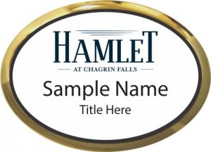 (image for) Hamlet at Chagrin Falls Oval Executive Gold Other badge