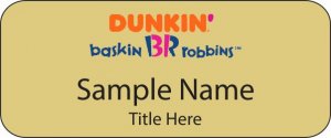 (image for) Dunkin\' Brands Standard Gold badge