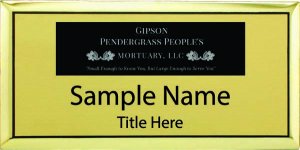 (image for) Gipson Pendergrass People\'s Mortuary, LLC Executive Gold Other badge