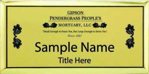 (image for) Gipson Pendergrass People\'s Mortuary, LLC Executive Gold Other badge