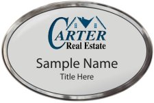 (image for) Carter Real Estate Oval Prestige Polished badge