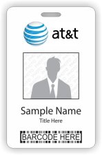 (image for) AT&T Barcode ID Vertical badge