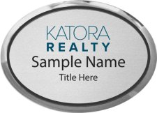 (image for) Katora Realty LLC Oval Executive Silver badge
