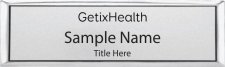 (image for) GetixHealth Small Executive Silver badge