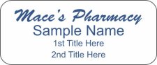 (image for) Mace's Pharmacy Standard White badge