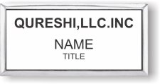(image for) QURESHI,LLC.INC Executive Silver Other badge