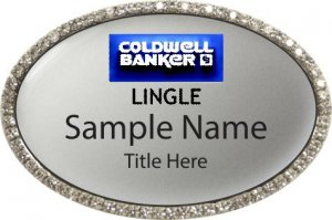 (image for) Coldwell Banker Lingle Bling Silver badge