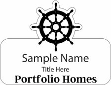 (image for) Portfolio Homes Shaped White badge