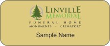 (image for) Linville Memorial Funeral Home Standard Gold badge